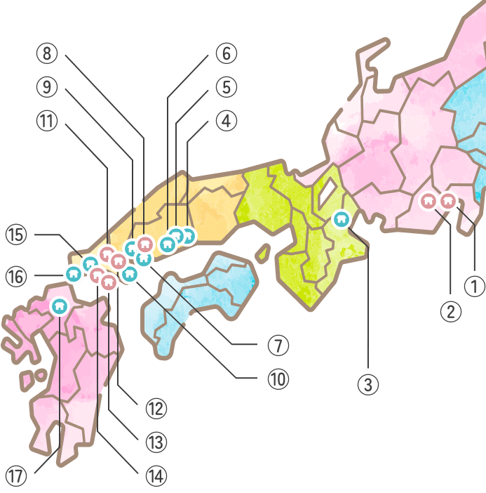 日本地図