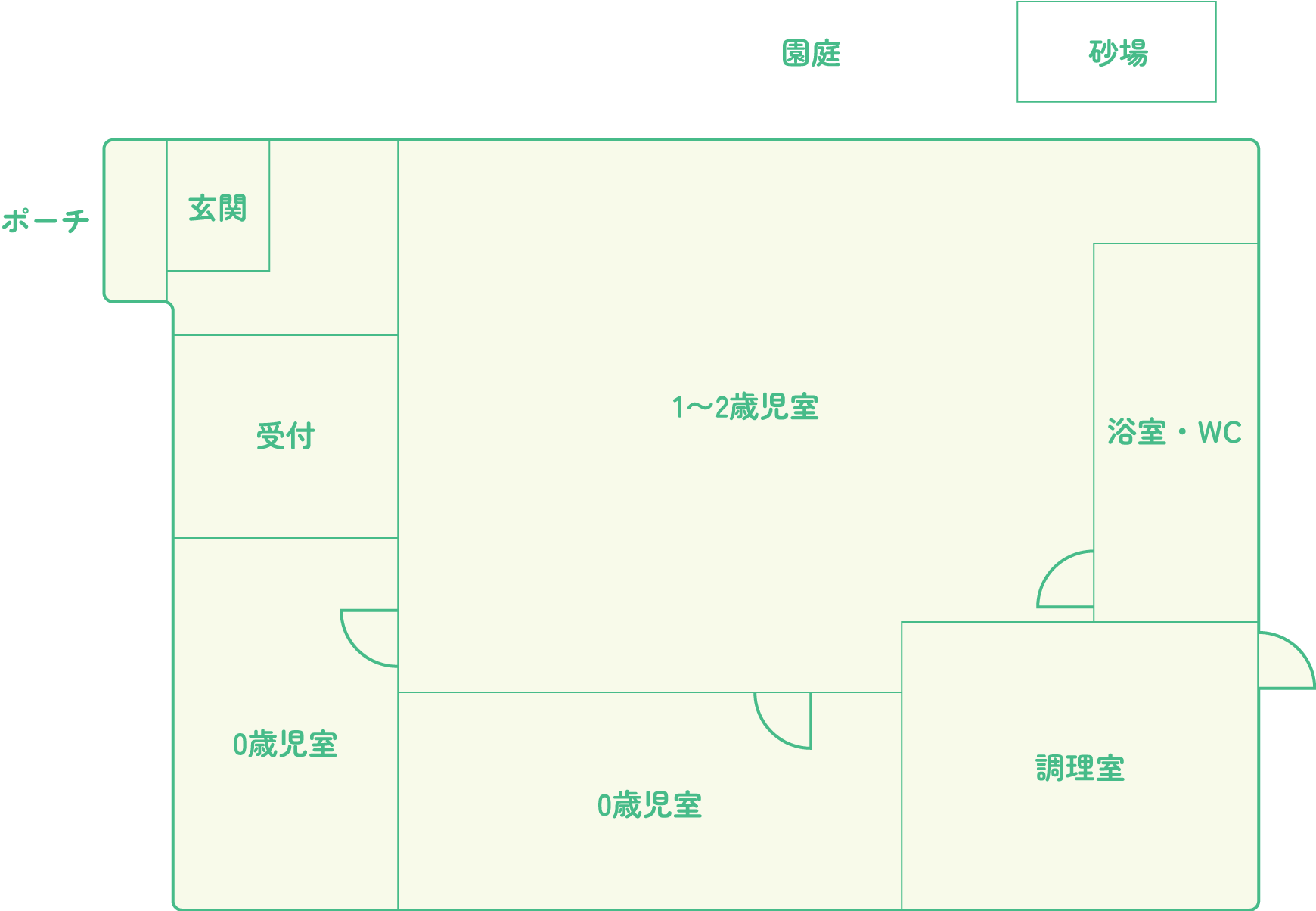 プティット一ノ坂保育園図面