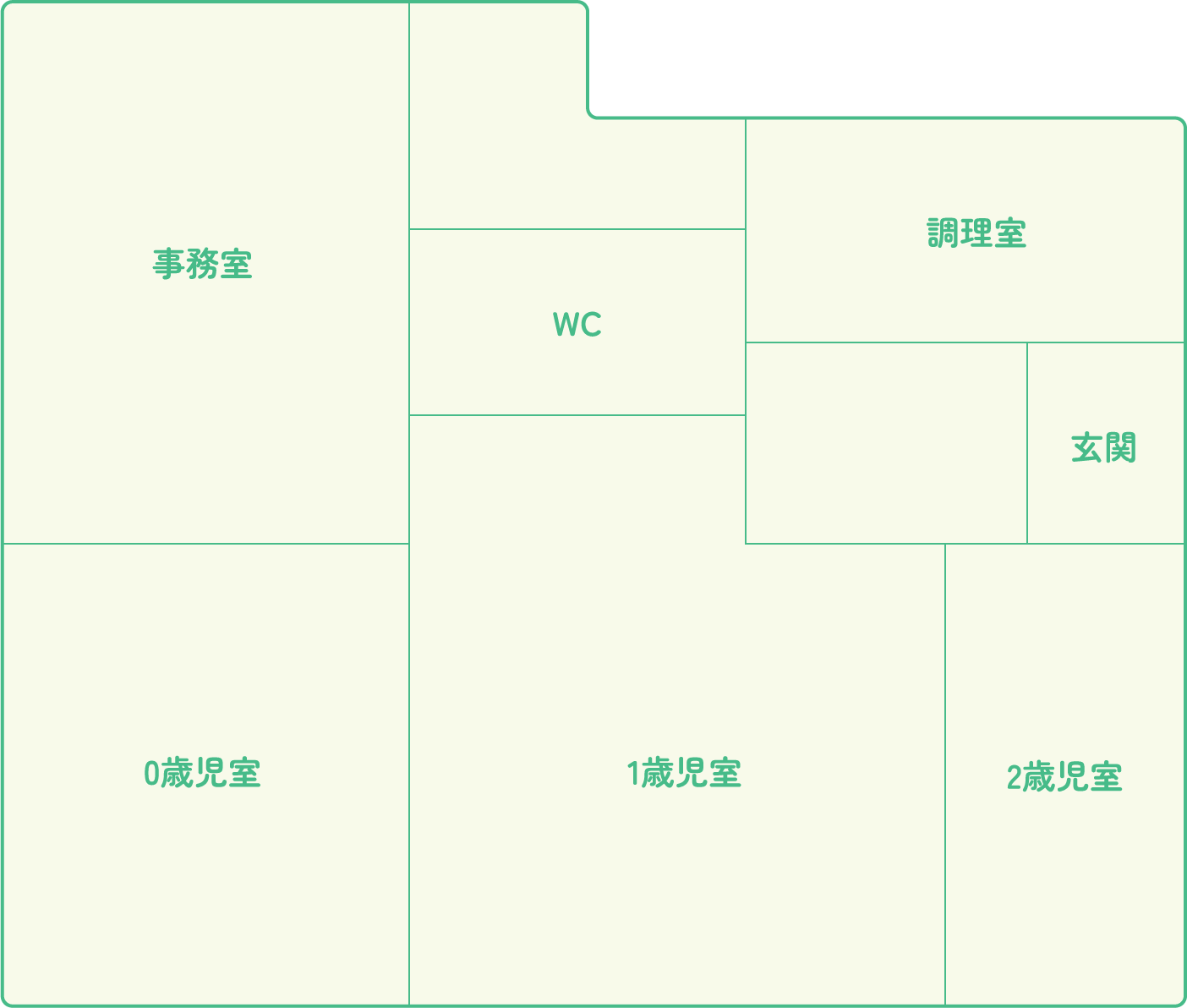 プティット飯塚保育園図面