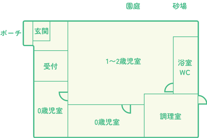 プティット一ノ坂保育園図面