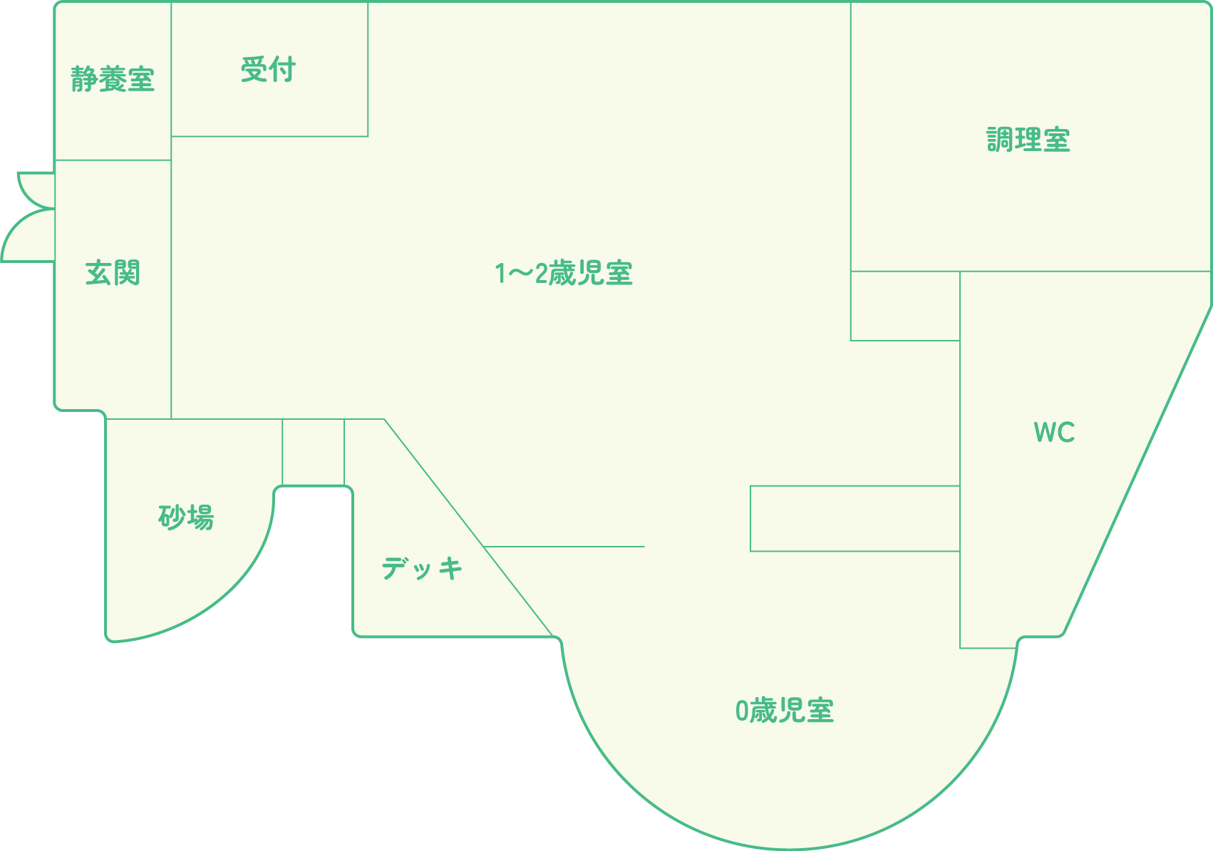 プティット宇部保育園図面